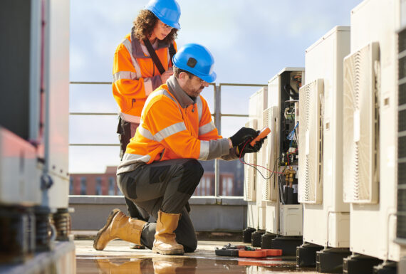 rooftop air con installation